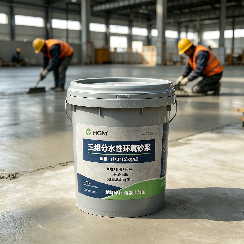 贵南三组份水性环氧砂浆